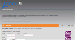 Desktop Screenshot of afdec.fr